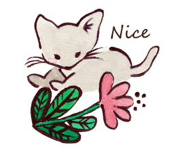 Cute animals in fairy tales sticker #14597579