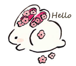 Cute animals in fairy tales sticker #14597580