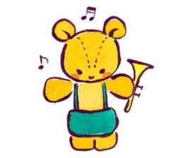 Cute animals in fairy tales sticker #14597586