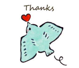 Cute animals in fairy tales sticker #14597589