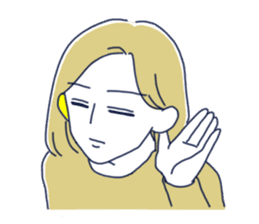 Katamimi-Nancho sticker #14597592