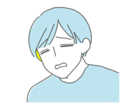 Katamimi-Nancho sticker #14597617