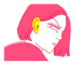 Katamimi-Nancho sticker #14597628