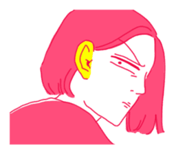 Katamimi-Nancho sticker #14597628