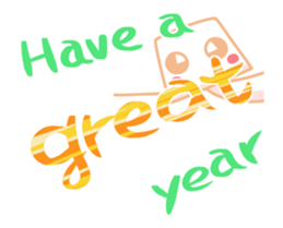It's as simple as the New Year's version sticker #14597681