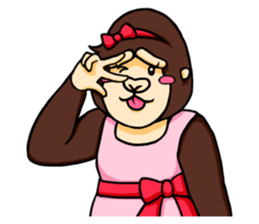 Heartwarming Gorira's 2 sticker #14598182