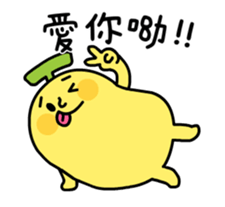 BananaMan - strange dancer sticker #14598515