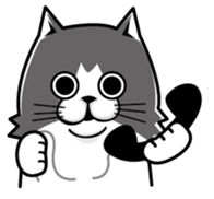 Cat's Fuji 2 sticker #14598625