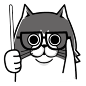 Cat's Fuji 2 sticker #14598626