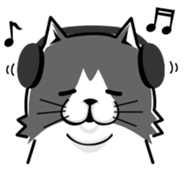 Cat's Fuji 2 sticker #14598640