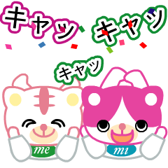 Sister cat of Mi and Me.