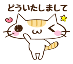 CHITCHI of a cat sticker #14598770