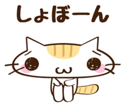 CHITCHI of a cat sticker #14598775