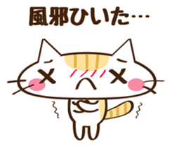 CHITCHI of a cat sticker #14598776
