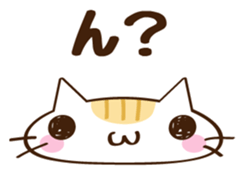 CHITCHI of a cat sticker #14598783