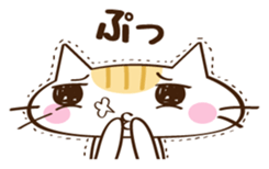 CHITCHI of a cat sticker #14598798