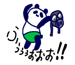 Pan-Ichi PANDA4 -Foooo!!- sticker #14599407