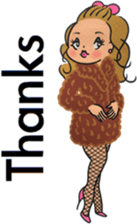 Tokyo jenne and fur sticker #14599526