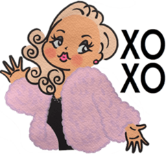 Tokyo jenne and fur sticker #14599529