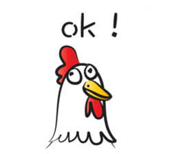 Mr rooster sticker #14599971