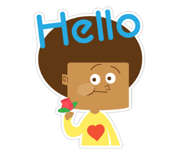 Crazy little friends sticker #14600750