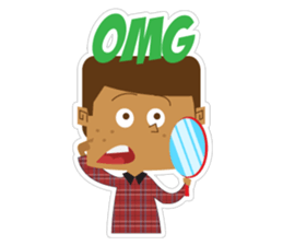 Crazy little friends sticker #14600753