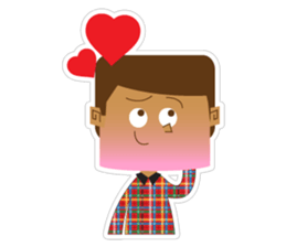 Crazy little friends sticker #14600754