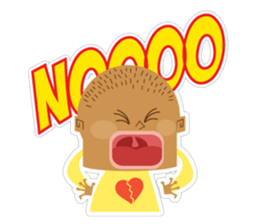 Crazy little friends sticker #14600758