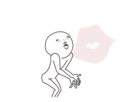 Gloomy movement sticker sticker #14600886