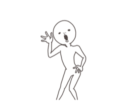 Gloomy movement sticker sticker #14600892