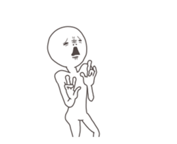 Gloomy movement sticker sticker #14600895