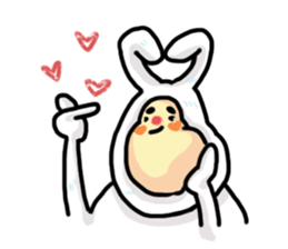 Rabbit F sticker #14601112