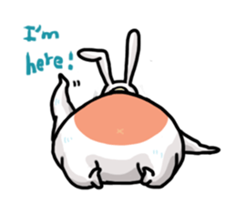 Rabbit F sticker #14601122