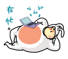 Rabbit F sticker #14601129