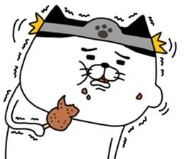 yowaitypenoneko Become a brave man sticker #14601496