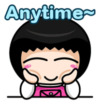 Hoomie Chan 3 (eng.) sticker #14601518