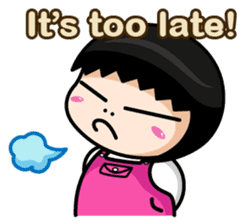 Hoomie Chan 3 (eng.) sticker #14601527