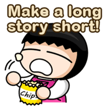 Hoomie Chan 3 (eng.) sticker #14601539