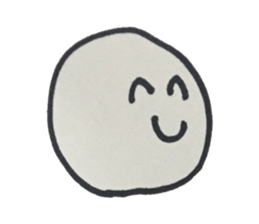 funny face and animal sticker #14602030