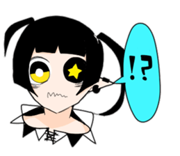 Pleasant friends of different world. sticker #14602059