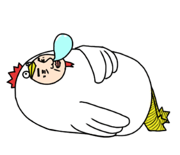 A chicken man sticker #14602149