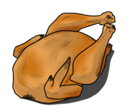 A chicken man sticker #14602165