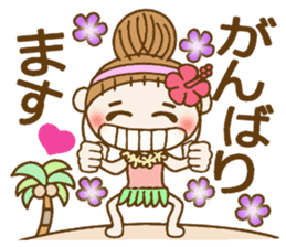 Day 7 of the Hawaiian Girl ocyame sticker #14602295