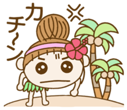 Day 7 of the Hawaiian Girl ocyame sticker #14602309