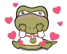 Green Bean Pon Pon and YAYA-animated sticker #14602446