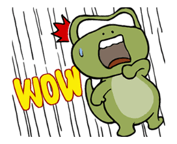 Green Bean Pon Pon and YAYA-animated sticker #14602450