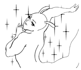 Something Sucks Rabbit Gay ver sticker #14602633