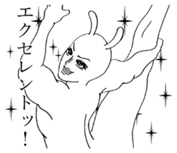 Something Sucks Rabbit Gay ver sticker #14602636