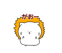 Berry cute fat cat sticker #14602818