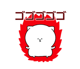 Berry cute fat cat sticker #14602853